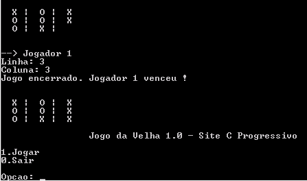 C Progressivo: Como programar o Jogo da Velha em C